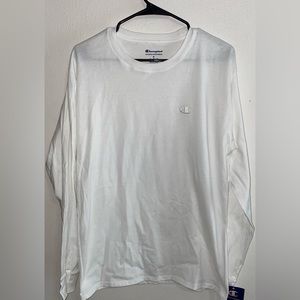 Champion Classic Long Sleeve T-Shirt, Embroidered C Logo